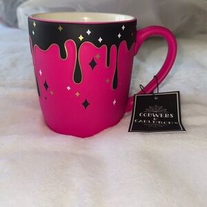 - NEON HOT PINK Ghost Soft Touch Coffee 16oz Mug TikTok Halloween dripping